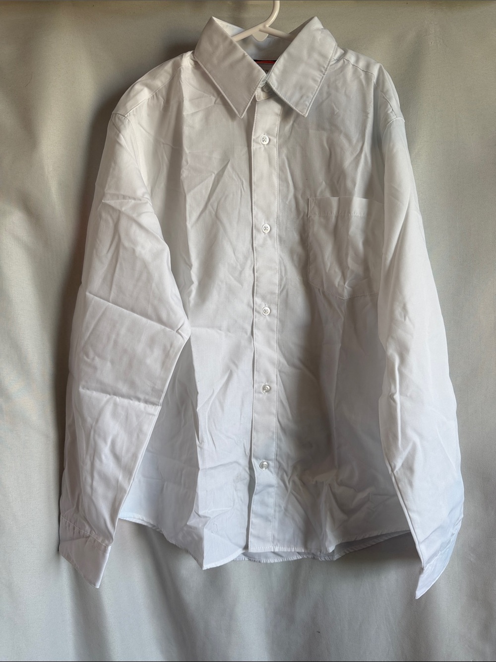 French Toast White Button-Down School Shirt
